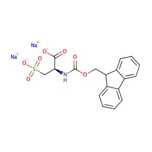 Fmoc-L-cysteic acid · disodium salt,CAS No. 320384-09-6.