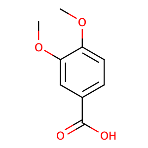 3,4-Dimethoxybenzoic acid,CAS No. 93-07-2.
