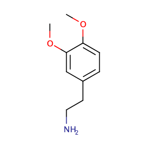 3,4-Dimethoxyphenethylamine,CAS No. 120-20-7.
