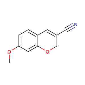 7-Methoxy-2H-chromene-3-carbonitrile,CAS No. 57543-70-1.
