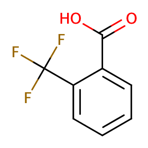 2-(Trifluoromethyl)benzoic acid,CAS No. 433-97-6.