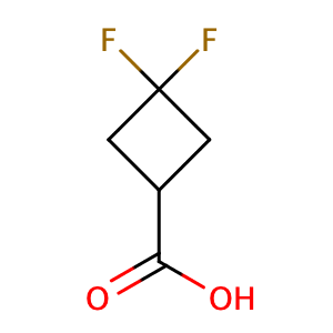 3,3-Difluorocyclobutanecarboxylic acid,CAS No. 107496-54-8.