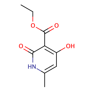 Ethyl 4-hydroxy-6-methyl-2-oxo-1,2-dihydropyridine-3-carboxylate,CAS No. 10350-10-4.