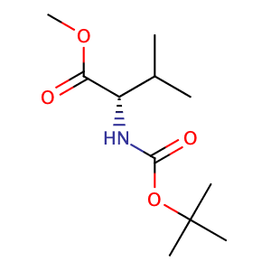 N-(tert-butyloxycarbonyl)-L-valine methyl ester,CAS No. 58561-04-9.