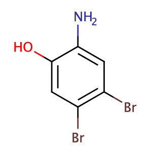 2-amino-4,5-dibromophenol,CAS No. 1037298-16-0.