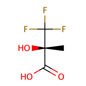 (S)-3,3,3-Trifluoro-2-hydroxy-2-methylpropionic acid,CAS No. 24435-45-8.