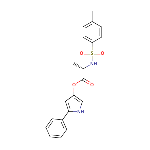 (S)-2-(4-Methylphenylsulfonamido)-N-(5-phenyl-1H-pyrrol-3-yl)propanamide,CAS No. 99740-00-8.