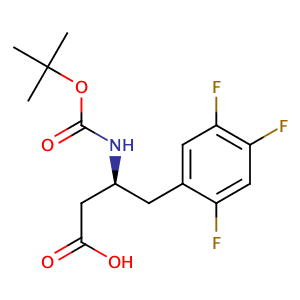 (S)-3-((tert-Butoxycarbonyl)amino)-4-(2,4,5-trifluorophenyl)butanoic acid,CAS No. 922178-94-7.
