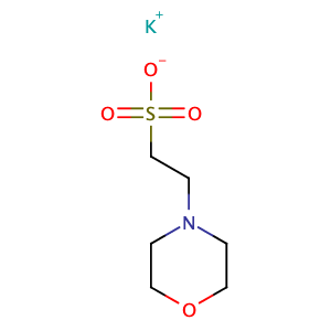 potassium 2-(N-morpholino)ethanesulfonate,CAS No. 39946-25-3.