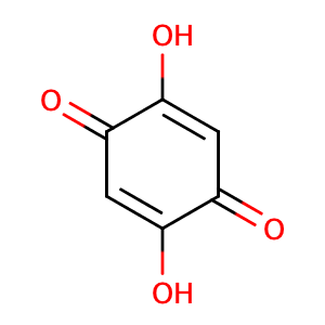2,5-Dihydroxybenzoquinone,CAS No. 615-94-1.
