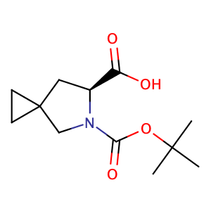 (S)-5-(tert-butoxycarbonyl)-5-azaspiro[2.4]heptane-6-carboxylic acid,CAS No. 1129634-44-1.