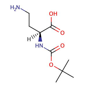 N2-tert-butoxycarbonyl-(S)-2,4-diaminobutanoic acid,CAS No. 25691-37-6.