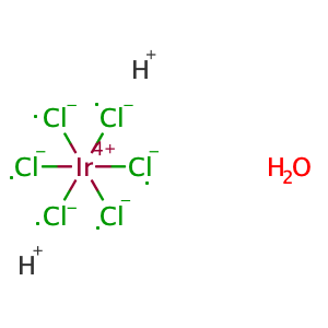 Chloroiridic acid hydrate,CAS No. 110802-84-1.