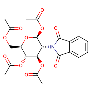 2-deoxy-2-N-phthalimido-1,3,4,6-tetra-O-acetyl-Î²-D-glucopyranose,CAS No. 10022-13-6.