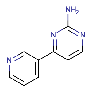 4-(3-Pyridinyl)-2-aminopyrimidine,CAS No. 66521-66-2.