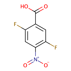 2,5-Difluoro-4-nitrobenzoic acid,CAS No. 116465-48-6.