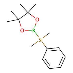 (pin)B-Si(Me)2Ph,CAS No. 185990-03-8.