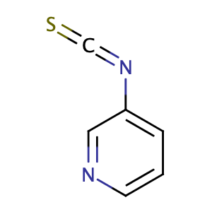 pyridin-3-yl isothiocyanate,CAS No. 17452-27-6.
