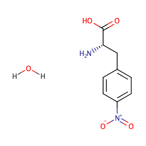 (S)-2-Amino-3-(4-nitrophenyl)propanoic acid hydrate,CAS No. 207591-86-4.