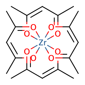 zirconium tetraacetylacetonate,CAS No. 17501-44-9.