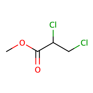 Methyl 2,3-dichloropropionate,CAS No. 3674-09-7.