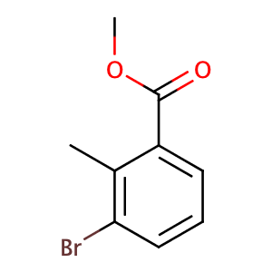 3-Bromo-2-methyl-benzoic acid methy,CAS No. 99548-54-6.