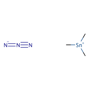 trimethylstannyl azide,CAS No. 1118-03-2.