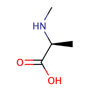 N-Methyl-L-alanine,CAS No. 3913-67-5.