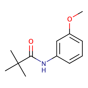 N-(3-Methoxyphenyl)-2,2-dimethylpropanamide,CAS No. 56619-93-3.