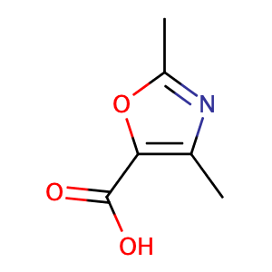 2,4-dimethyl-1,3-oxazole-5-carboxylicacid,CAS No. 2510-37-4.