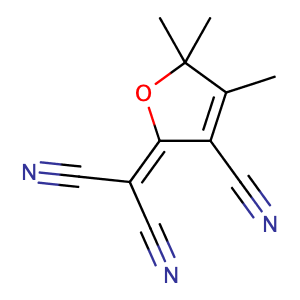 2-(3-cyano-4,5,5-trimethyl-5H-furan-2-ylidene)malononitrile,CAS No. 171082-32-9.