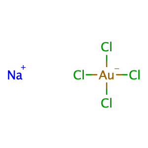 Sodium tetrachloroaurate,CAS No. 15189-51-2.