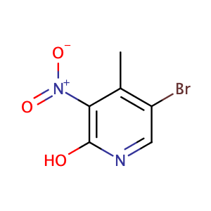 5-Bromo-4-methyl-3-nitropyridin-2(1H)-one,CAS No. 228410-90-0.