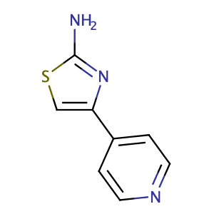 4-PYRIDIN-4-YL-THIAZOL-2-YLAMINE,CAS No. 30235-28-0.