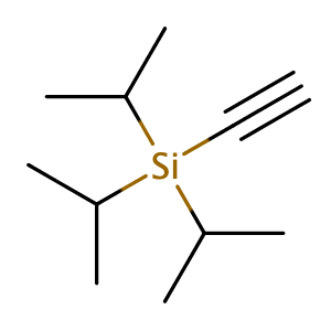 (Triisopropylsilyl)acetylene,CAS No. 89343-06-6.