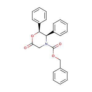 Benzyl (2S,3R)-(+)-6-oxo-2,3-diphenyl-4-morpholinecarboxylate,CAS No. 105228-46-4.
