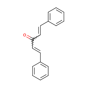 1,4-Pentadien-3-one, 1,5-diphenyl-,CAS No. 538-58-9.