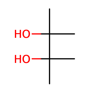 Pinacol;Pinacone;2,3-Dimethyl-2,3-butanediol,CAS No. 76-09-5.