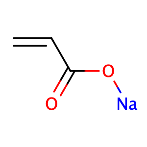 SuperAbsorbentPolymer,CAS No. 9003-04-7.