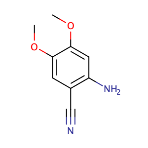 2-Amino-4,5-dimethoxybenzonitrile,CAS No. 26961-27-3.