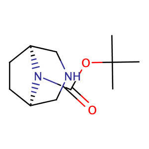 tert-butyl 3,8-diazabicyclo[3.2.1]octane-8-carboxylate,CAS No. 149771-44-8.