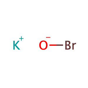 potassium hypobromide,CAS No. 13824-97-0.