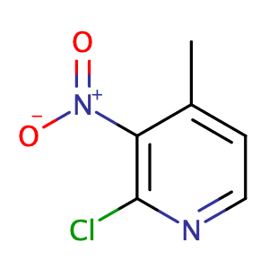 2-Chloro-4-methyl-3-nitropyridine,CAS No. 23056-39-5.