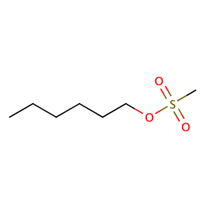 n-hexyl methanesulfonate,CAS No. 16156-50-6.