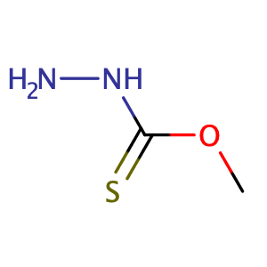 hydrazinecarbothioic acid O-methyl ester,CAS No. 19692-07-0.