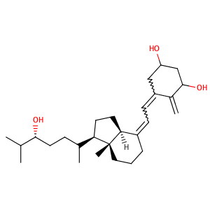 Talacalcitol,CAS No. 57333-96-7.