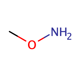 O-methylhydroxylamine,CAS No. 67-62-9.