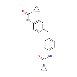 N,N’-(methylenedi-P-Phenylene)bis(aziridine-1-carboxamide,CAS No. 7417-99-4.