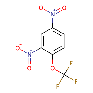 2,4-Dinitro(trifluoromethoxy)benzene,CAS No. 655-07-2.