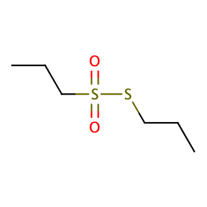 propane-1-thiosulfonic acid S-propyl ester,CAS No. 1113-13-9.